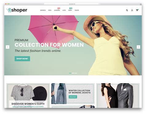 fashion city clothing store website.